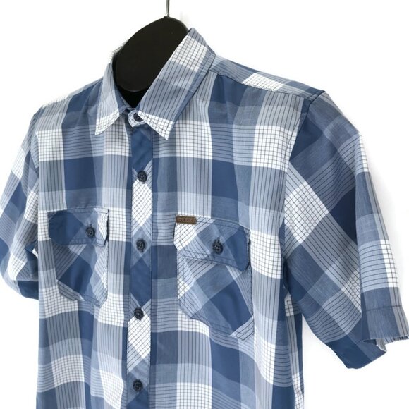 Orvis Short Sleeve Button Up Shirt Men's Large Plaid Casual Travel Outdoor - Picture 3 of 11